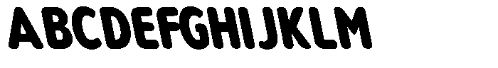 Nsai Pro Rounded Condensed Heavy Slanted Font UPPERCASE