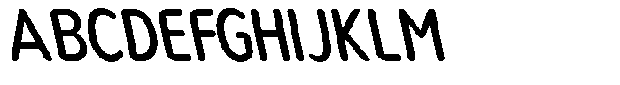 Nsai Pro Rounded Condensed Medium Slanted Font UPPERCASE