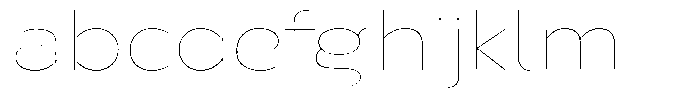 Nsai Pro Rounded Expanded Hairline FONT