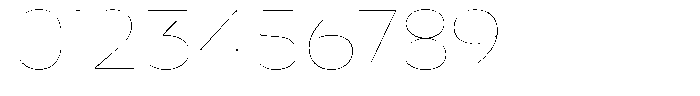 Nsai Pro Rounded Hairline Font OTHER CHARS