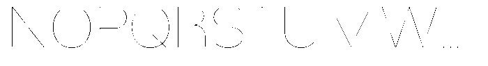 Nsai Pro Rounded Hairline Font UPPERCASE