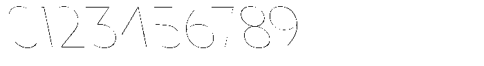 Nsai Pro Rounded Narrow Hairline Slanted Font OTHER CHARS