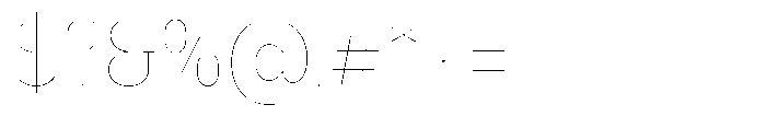 Nsai Pro Rounded Narrow Hairline Font OTHER CHARS