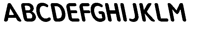 Nsai Pro Rounded Narrow Semi Bold Slanted Font UPPERCASE