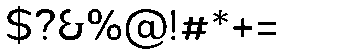 Nsai Pro Rounded Rounded Font OTHER CHARS
