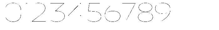 Nsai Pro Rounded Wide Hairline Font OTHER CHARS