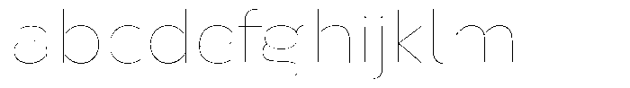 Nsai Pro Rounded Wide Hairline FONT