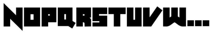 Nsteel Font UPPERCASE