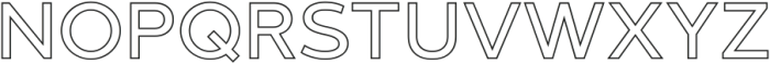 NT Marley Outline Regular ttf (400) Font UPPERCASE