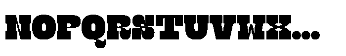 NT Marhaban Black Font UPPERCASE