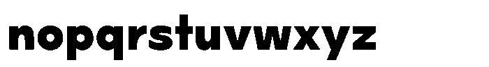 NtT Orbdot NtT Orbdot ExtraBold Font LOWERCASE