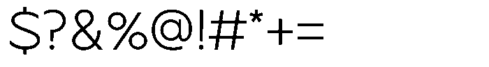 NtT Orbdot NtT Orbdot ExtraLight Font OTHER CHARS