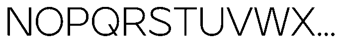 NtT Orbdot NtT Orbdot ExtraLight Font UPPERCASE