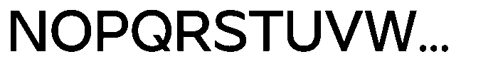 NtT Orbdot NtT Orbdot Medium Font UPPERCASE