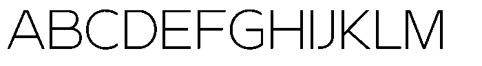 NtT Orbdot NtT Orbdot Thin Font UPPERCASE
