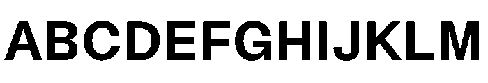 NTBau Bold Font UPPERCASE