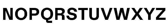 NTBau Bold Font UPPERCASE
