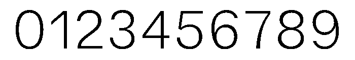 NTBau Light Font OTHER CHARS
