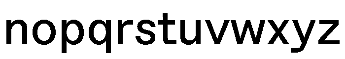 NTBau Medium Font LOWERCASE