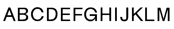 NTBau Regular Font UPPERCASE