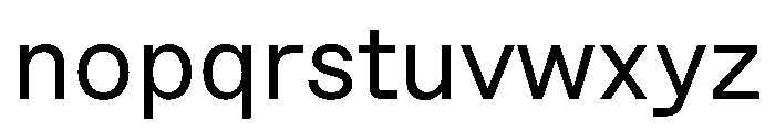 NTBau Regular Font LOWERCASE