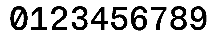 NTBauMono Medium Font OTHER CHARS