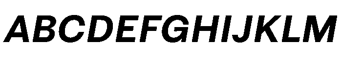 NTDapper BlackItalic Font UPPERCASE