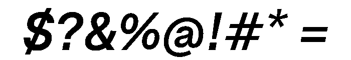 NTDapper BoldItalic Font OTHER CHARS