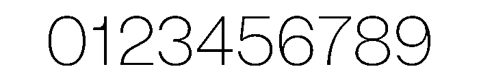 NTDapper ExtraLight Font OTHER CHARS