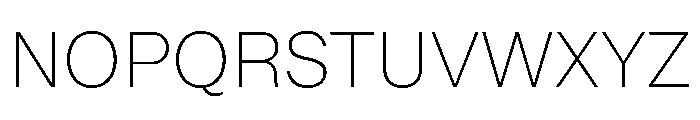 NTDapper ExtraLight Font UPPERCASE