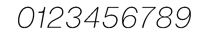 NTDapper ExtraLightItalic Font OTHER CHARS