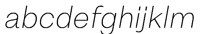 NTDapper ExtraLightItalic FONT