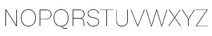 NTDapper Thin Font UPPERCASE