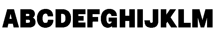 NTNeuss Black Font UPPERCASE