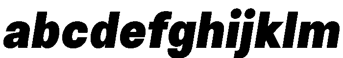 NTNeuss BlackItalic FONT