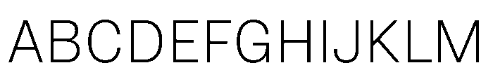 NTNeuss Light Font UPPERCASE