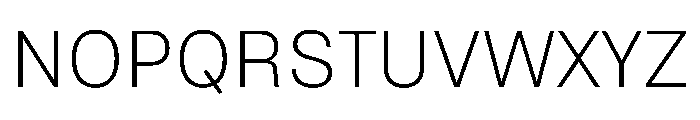 NTNeuss Light Font UPPERCASE
