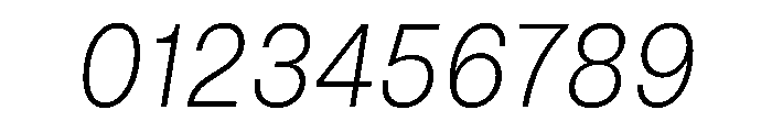 NTNeuss LightItalic Font OTHER CHARS