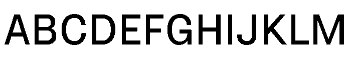 NTNeuss Medium Font UPPERCASE