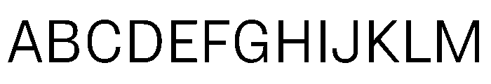 NTNeuss Regular Font UPPERCASE