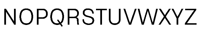 NTNeuss Regular Font UPPERCASE