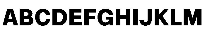 NTRappel Black Font UPPERCASE