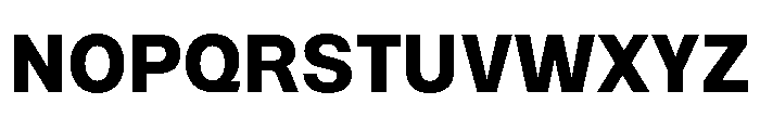NTRappel Black Font UPPERCASE