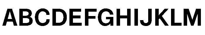 NTRappel Bold Font UPPERCASE
