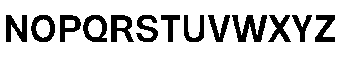 NTRappel Bold Font UPPERCASE