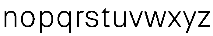 NTRappel Light Font LOWERCASE