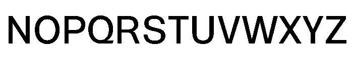 NTRappel Medium Font UPPERCASE