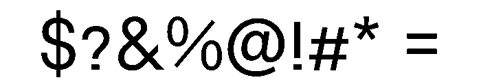 NTRappel Regular Font OTHER CHARS