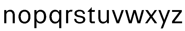 NTRappel Regular Font LOWERCASE