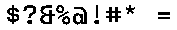 NTStardust ExtraBold Font OTHER CHARS